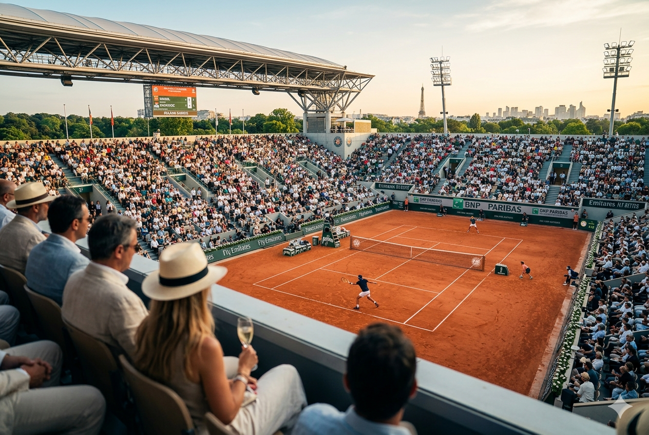 Grands Chelems de tennis — Roland-Garros, Wimbledon, US Open