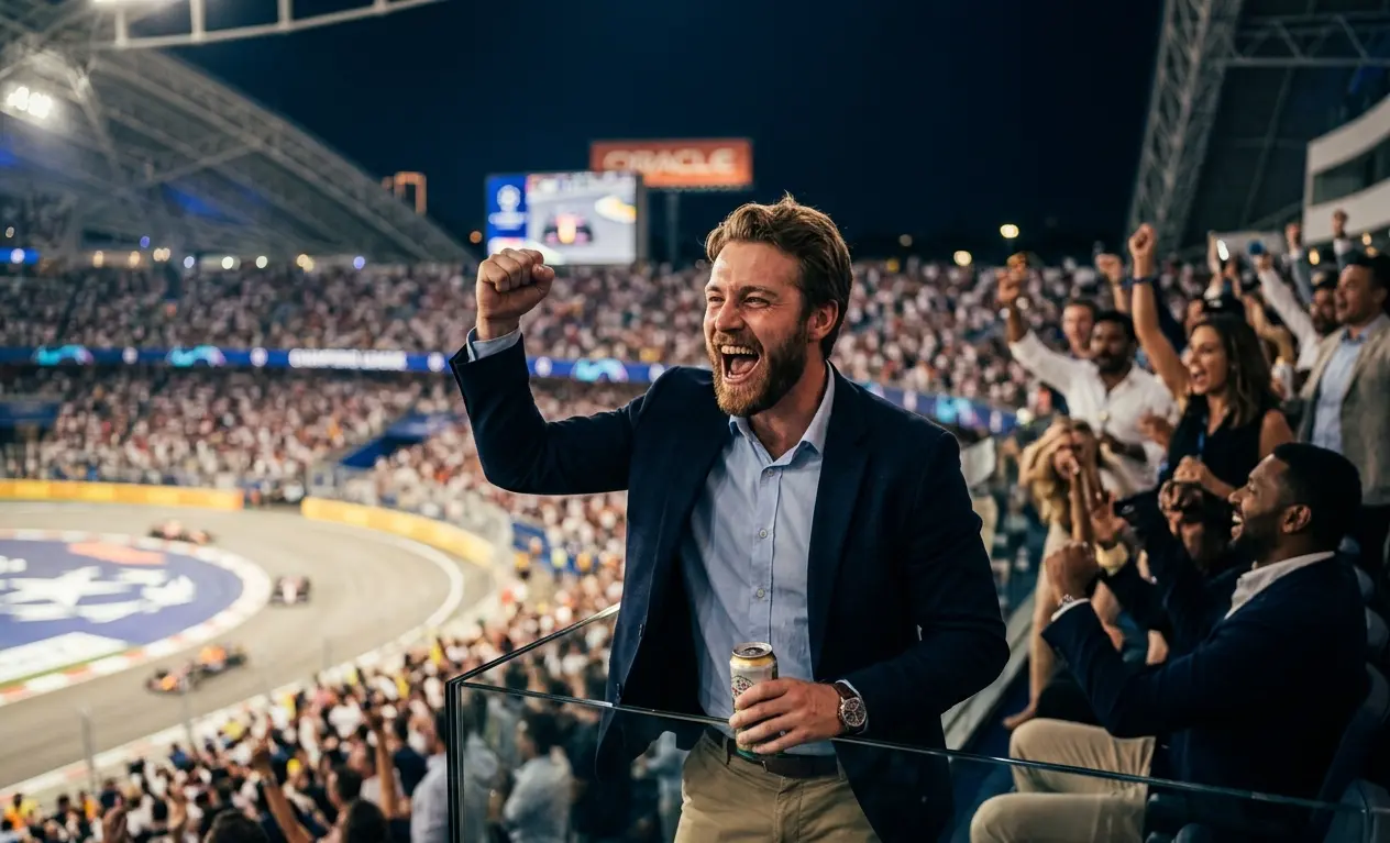 Fan premium vivant une expérience sportive de prestige